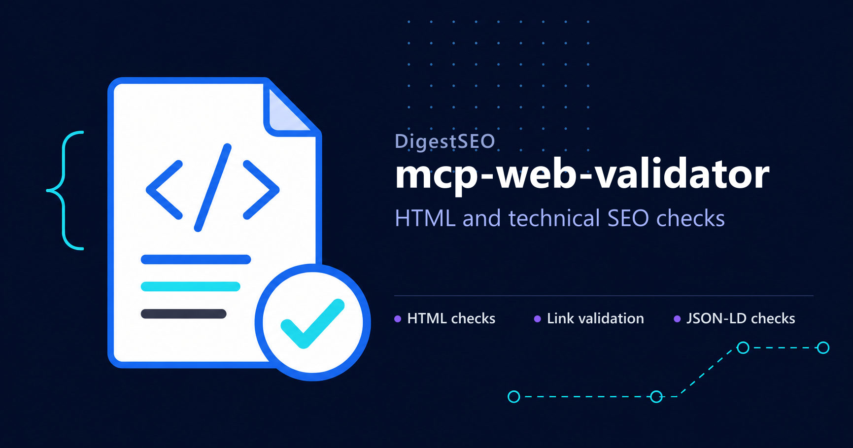mcp-web-validator: HTML-, Link-, JSON-LD- und technische SEO-Prüfungen