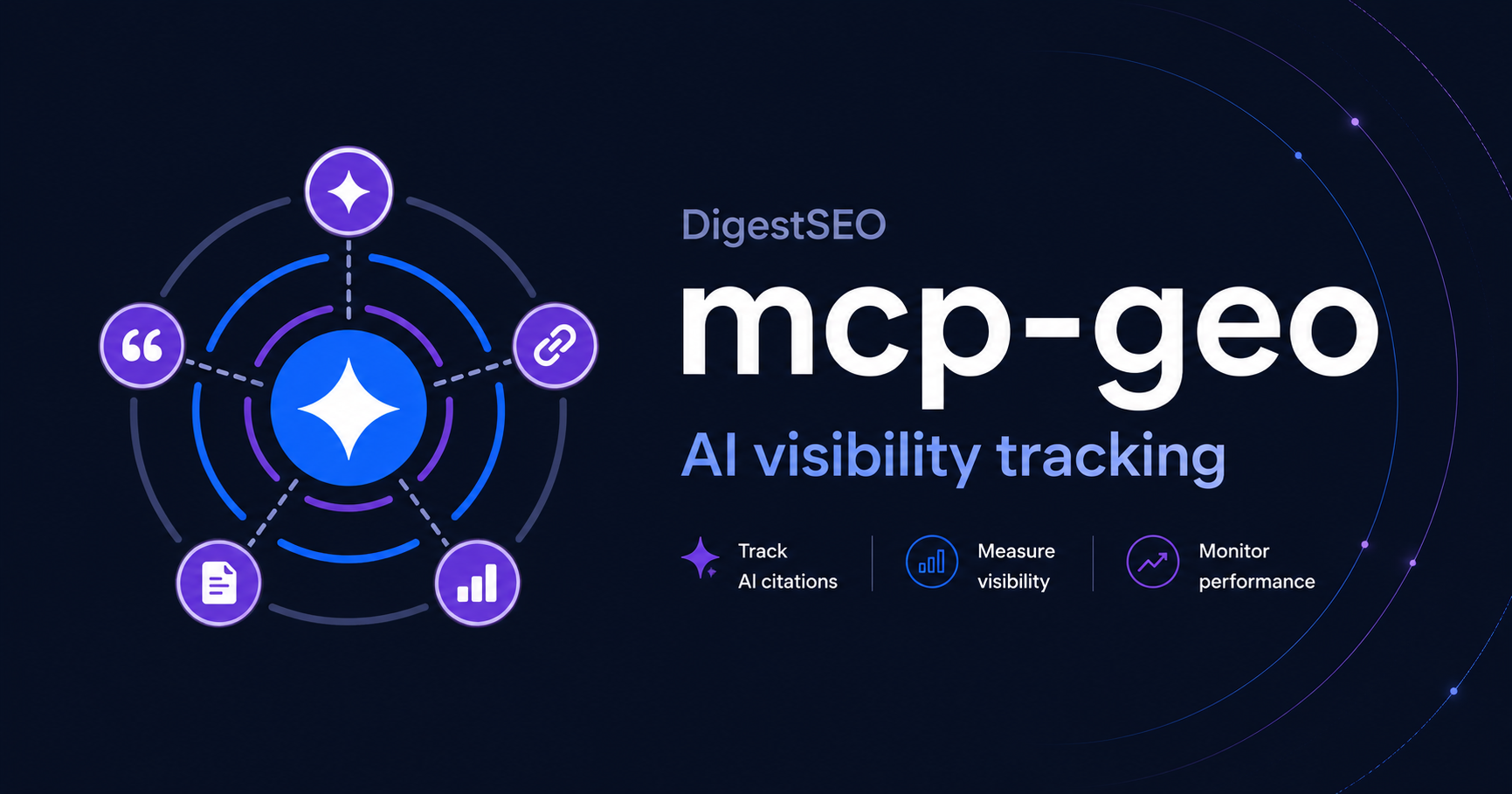 mcp-geo: acompanhamento de citações e visibilidade da marca em mecanismos de IA